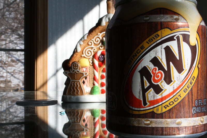 AW Root Beer for the holidays, aw, root beer, root, christmas, beer, ginger bread, HD wallpaper