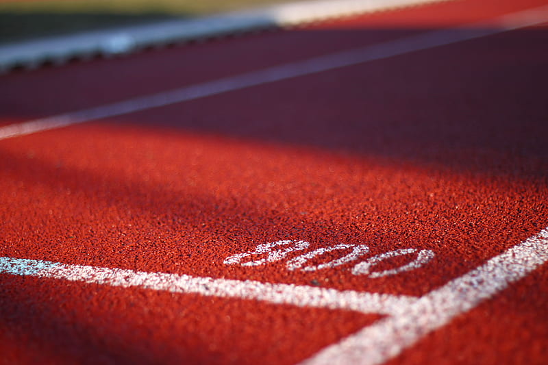 low angle graphy of track field, HD wallpaper