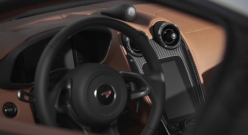 2017 McLaren 570GT - Interior , car, HD wallpaper
