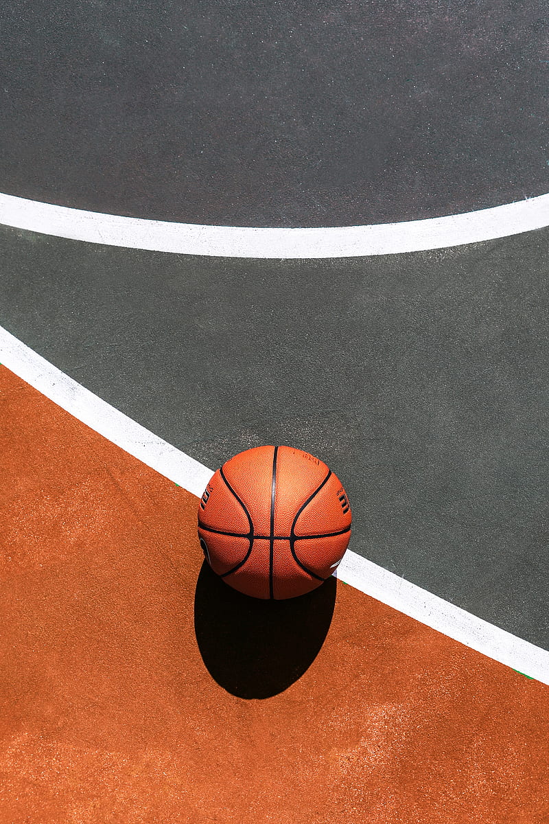 Basketball, basketball court, sport, top view, balls, HD phone wallpaper |  Peakpx