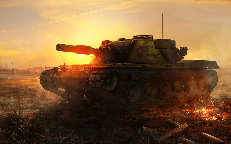 MBT-70, WoT, tanks, KPz 70, World of Tanks Blitz, HD wallpaper