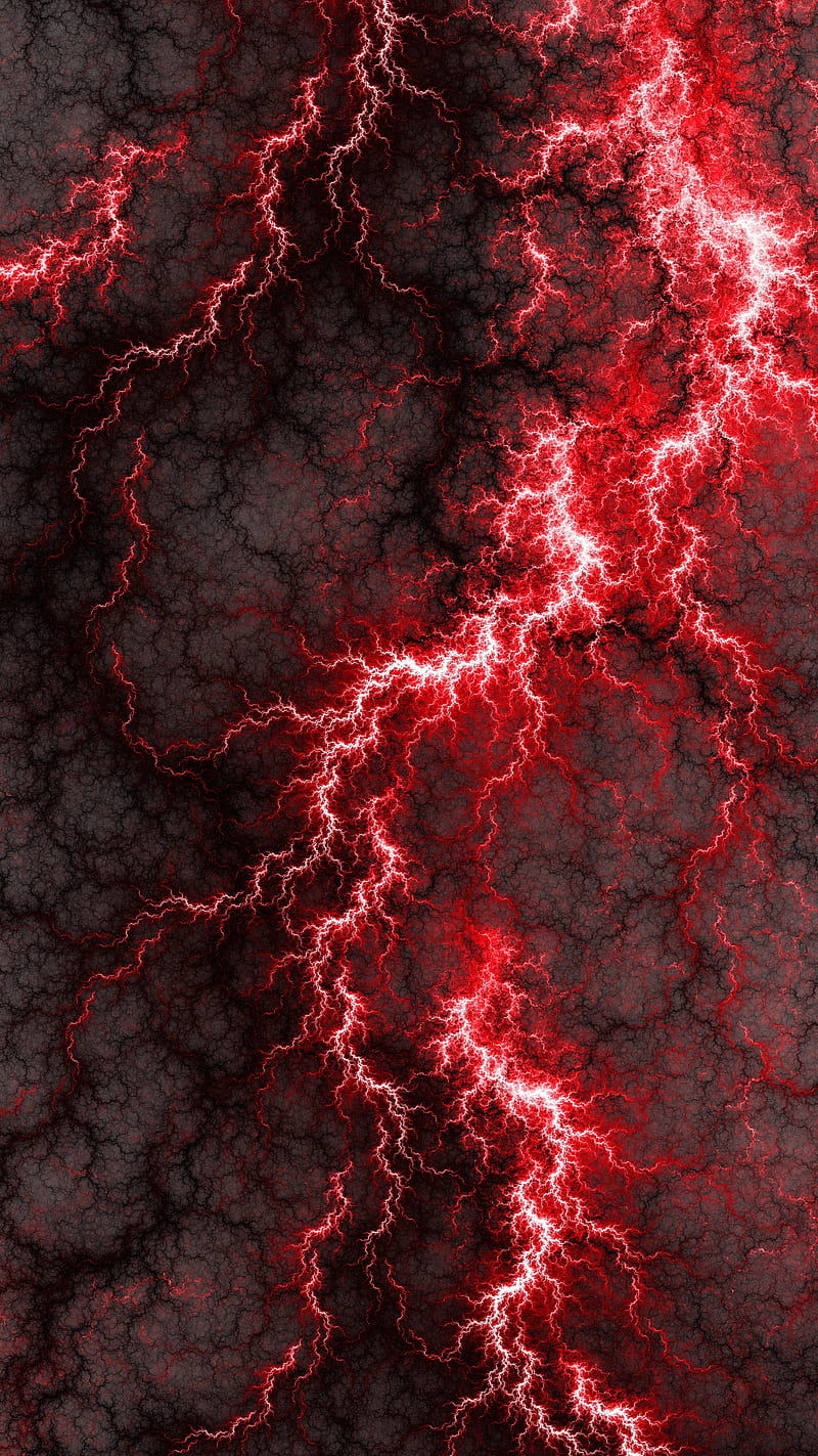 electric lightning, abstract, color, colors, mix, nebula, red, space, storm, universe, university, HD phone wallpaper