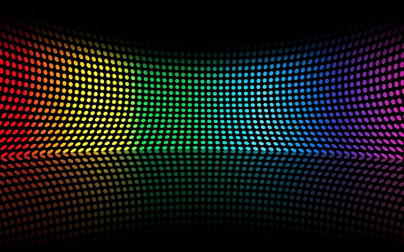 Artistic Colors Dots, HD wallpaper