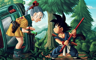 Anime Dragon Ball Z 4k Ultra HD Wallpaper by Mj3