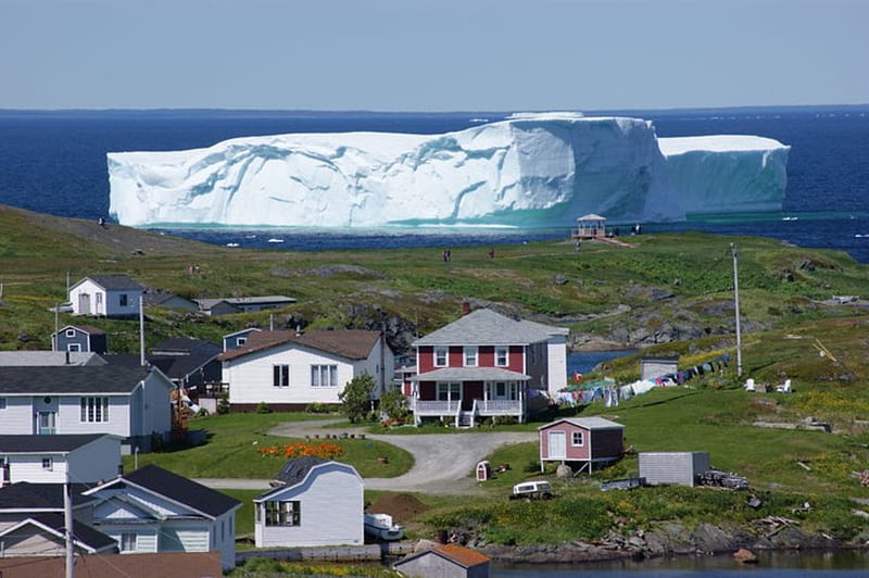 NL Iceberg 2, ice, nature, canada, newfoundland, HD wallpaper