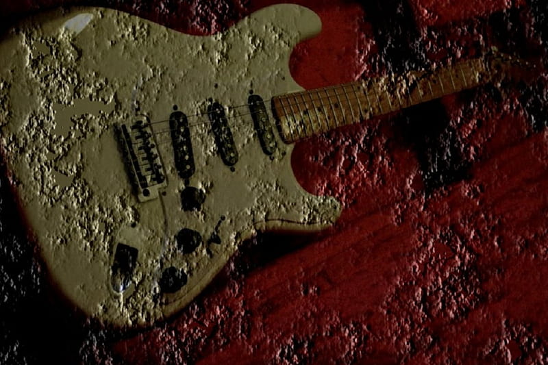 Red Fender Stratocaster Wallpaper