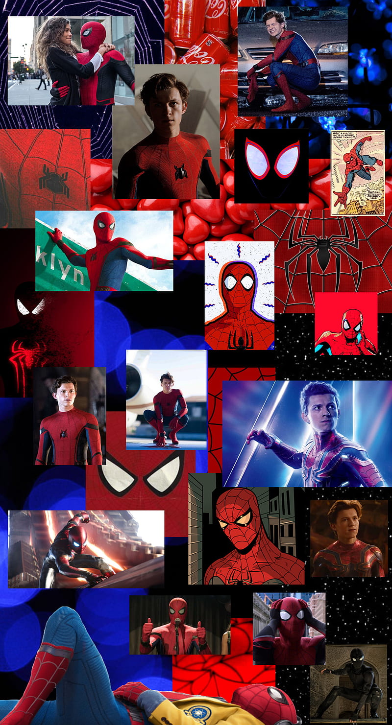 Spiderman, avengers, marvel, peter parker, tom holland, HD phone wallpaper