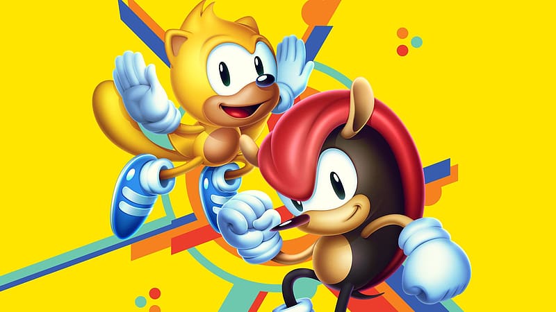 Video Game, Mighty The Armadillo, Ray The Flying Squirrel, Sonic Mania, Sonic Mania Plus, Sonic, HD wallpaper