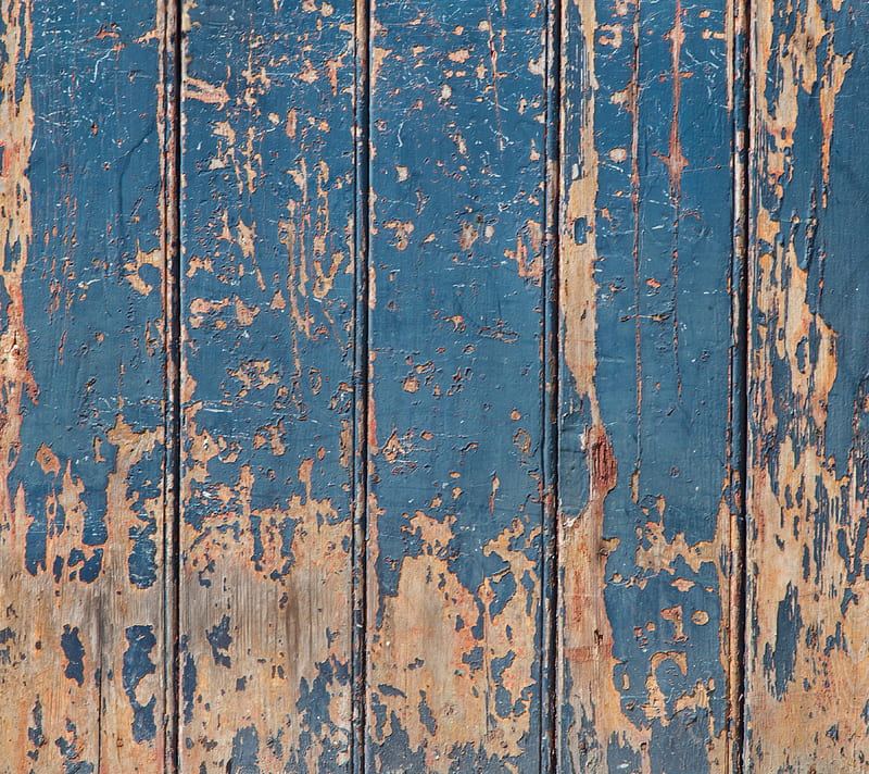 weathered1, blue, rustic, weathered, wood, HD wallpaper