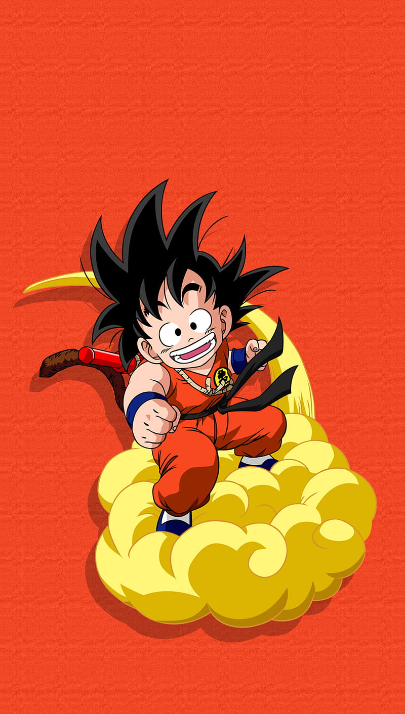 Kid Goku magic cloud, dragon ball, dragon ball z, son goku, HD phone  wallpaper | Peakpx