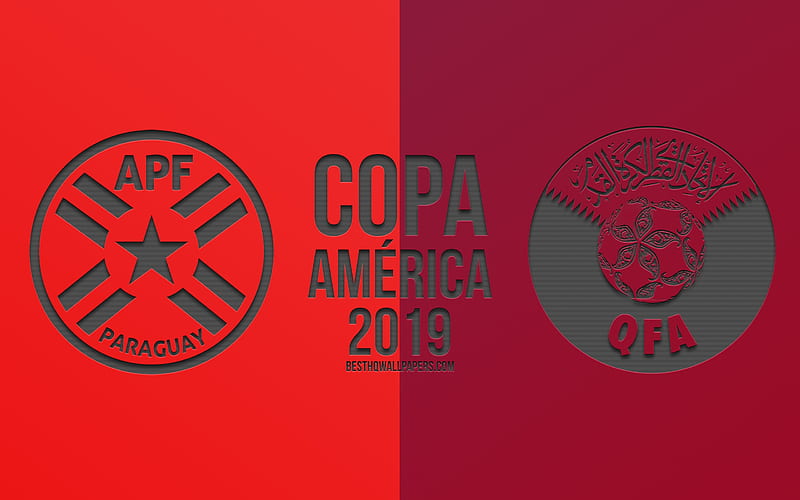 Paraguay vs Qatar, conmebol, copa america, qatar, qatar national football team, paraguay, HD wallpaper