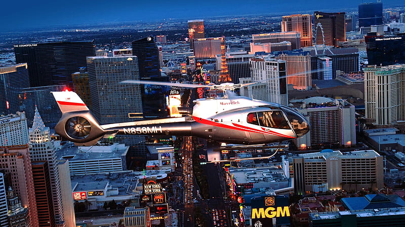 Las Vegas Helicopter Trips, Cities, USA, Nevada, Las Vegas, HD wallpaper