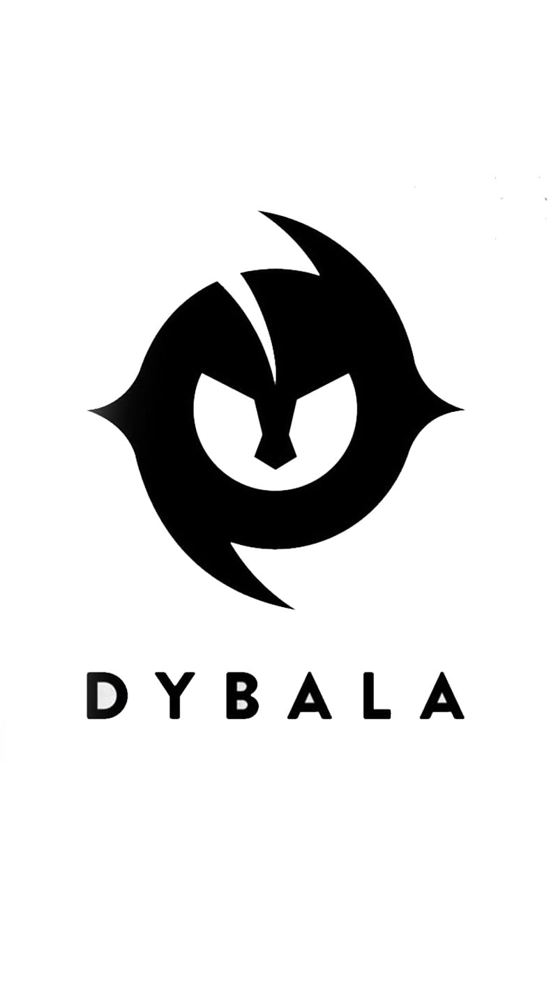Dybala, logo, white, HD phone wallpaper