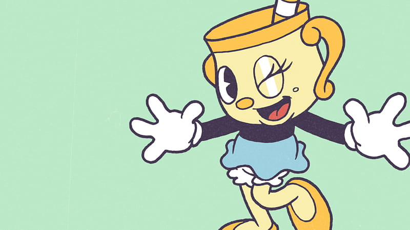 Video Game, Cuphead, Cuphead - The Delicious Last Course, Ms. Chalice (Cuphead), HD wallpaper
