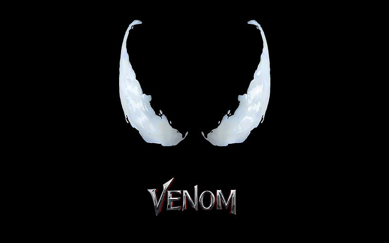 Venom poster, 2018 movie, minimal, HD wallpaper