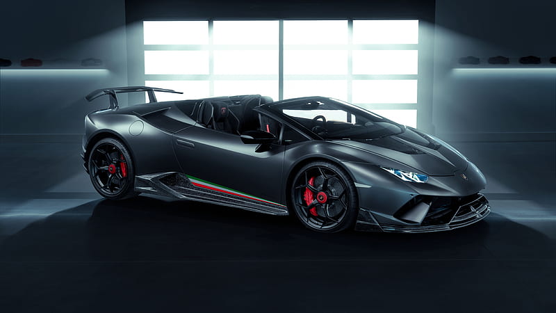 Lamborghini Huracan Performante Spyder Vicenza Edizione 2020, HD wallpaper