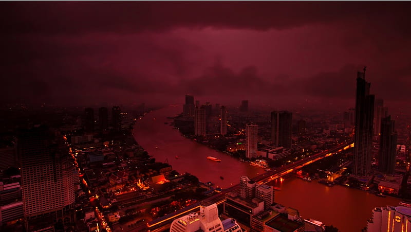 Bangkok Cityscapes, HD wallpaper