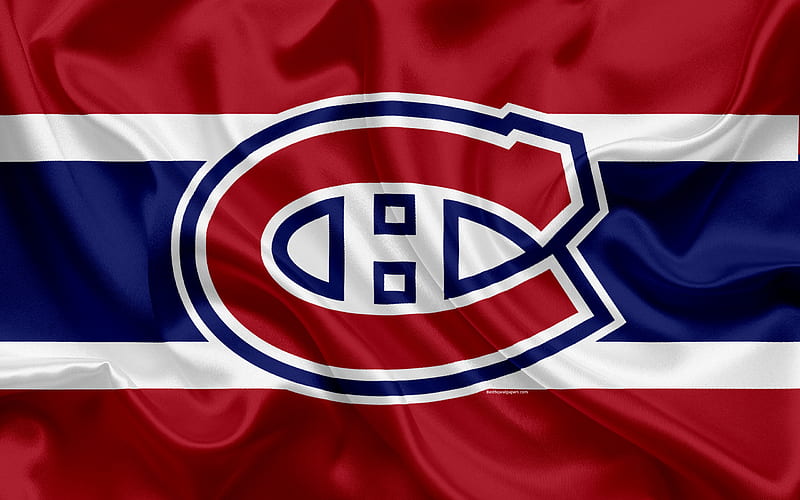Montreal Canadiens, hockey club, NHL, emblem, logo, National Hockey League, hockey, Quebec, Montreal, Canada, HD wallpaper