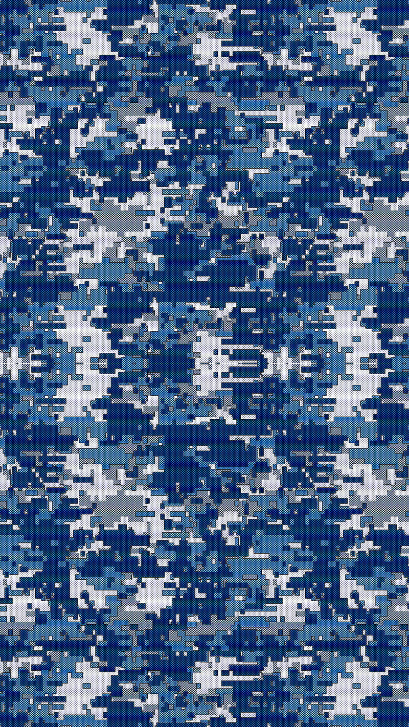 Textured Camo, 929, blue, camouflage, cool, navy, new, pattern, HD phone wallpaper