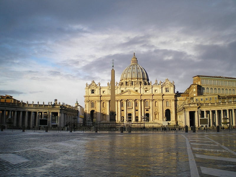 St Peter-Basilica, building, 02, religious, 11, 2011, HD wallpaper