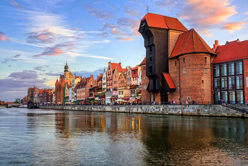 City, Poland, House, Town, , Gdansk, Towns, HD wallpaper