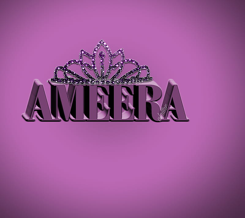 my name, ameera, HD wallpaper