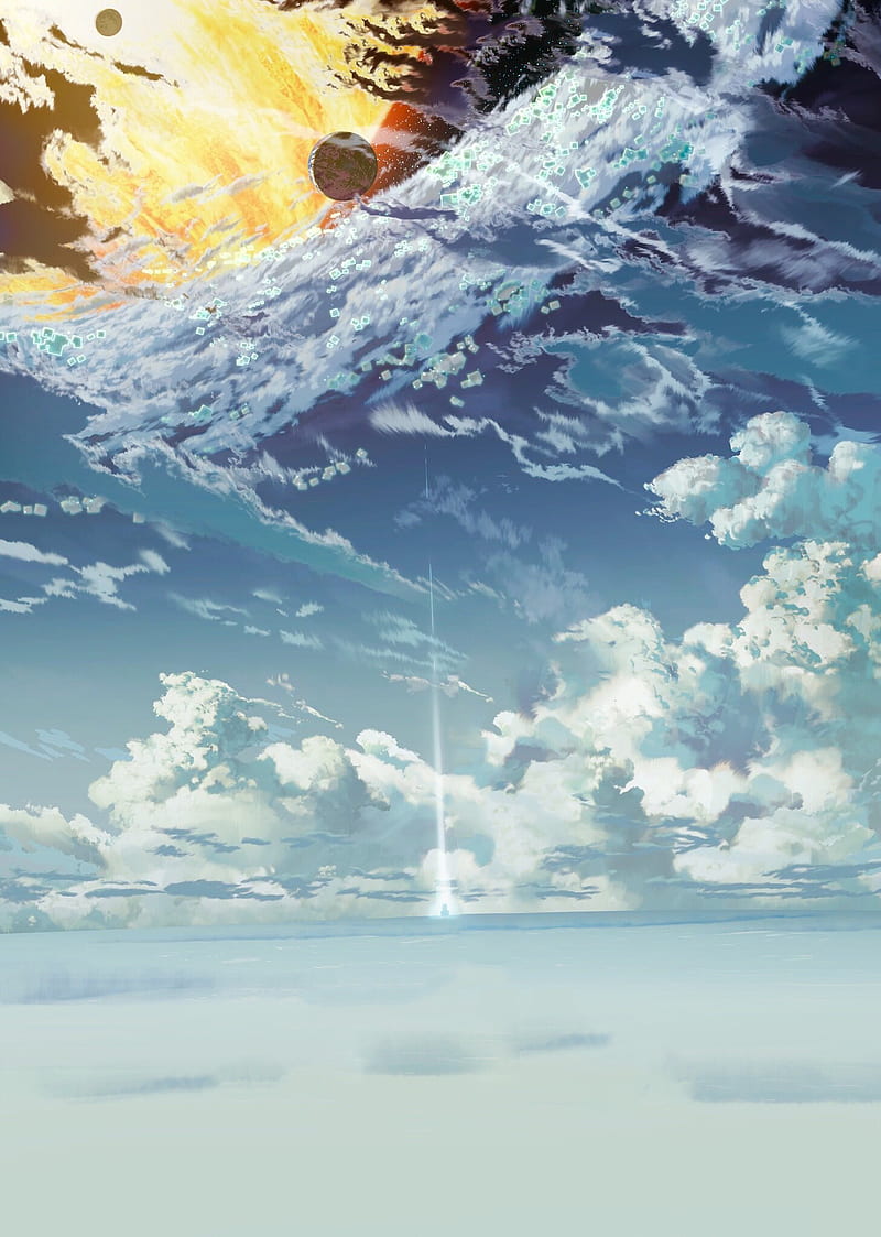 Porter Robinson, aesthetic, clouds, pastel, pastel aesthetic, sky, stars, wave, waves, HD phone wallpaper