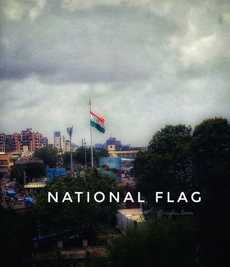 Indian Flag, bus station, india, love, national flag, nature, naturelover, sky, surat, travel, HD phone wallpaper