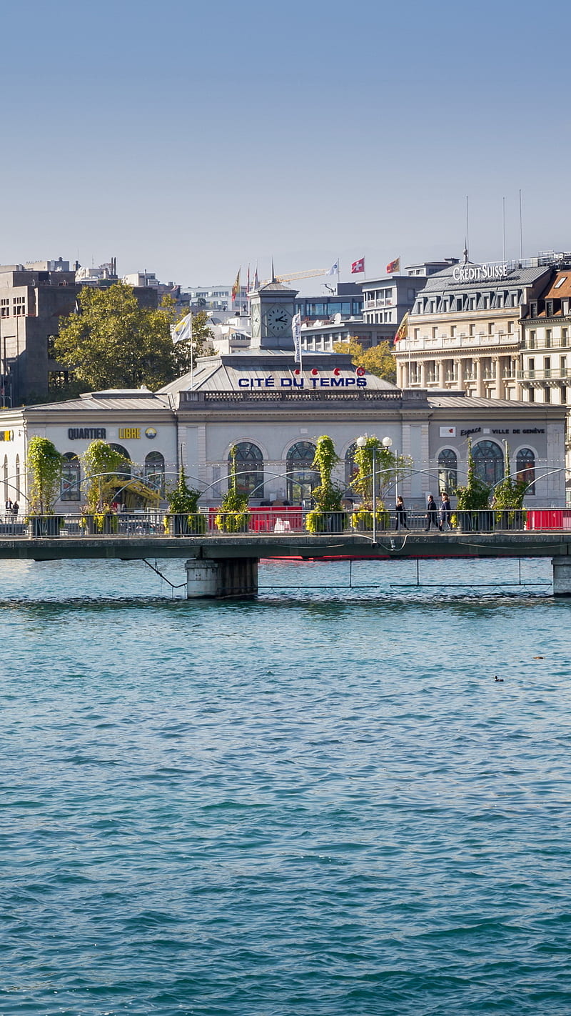 Geneva, geneva lake, lake, switzerland, HD phone wallpaper