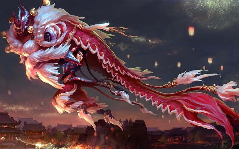Anime chinese dragon HD wallpapers | Pxfuel