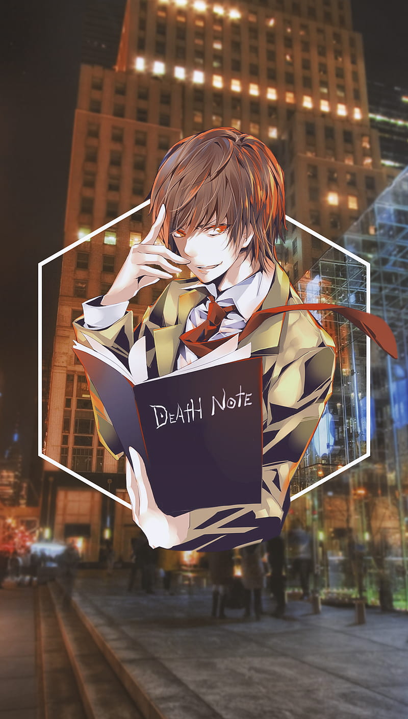 anime, -in-, Death Note, Yagami Light, HD phone wallpaper