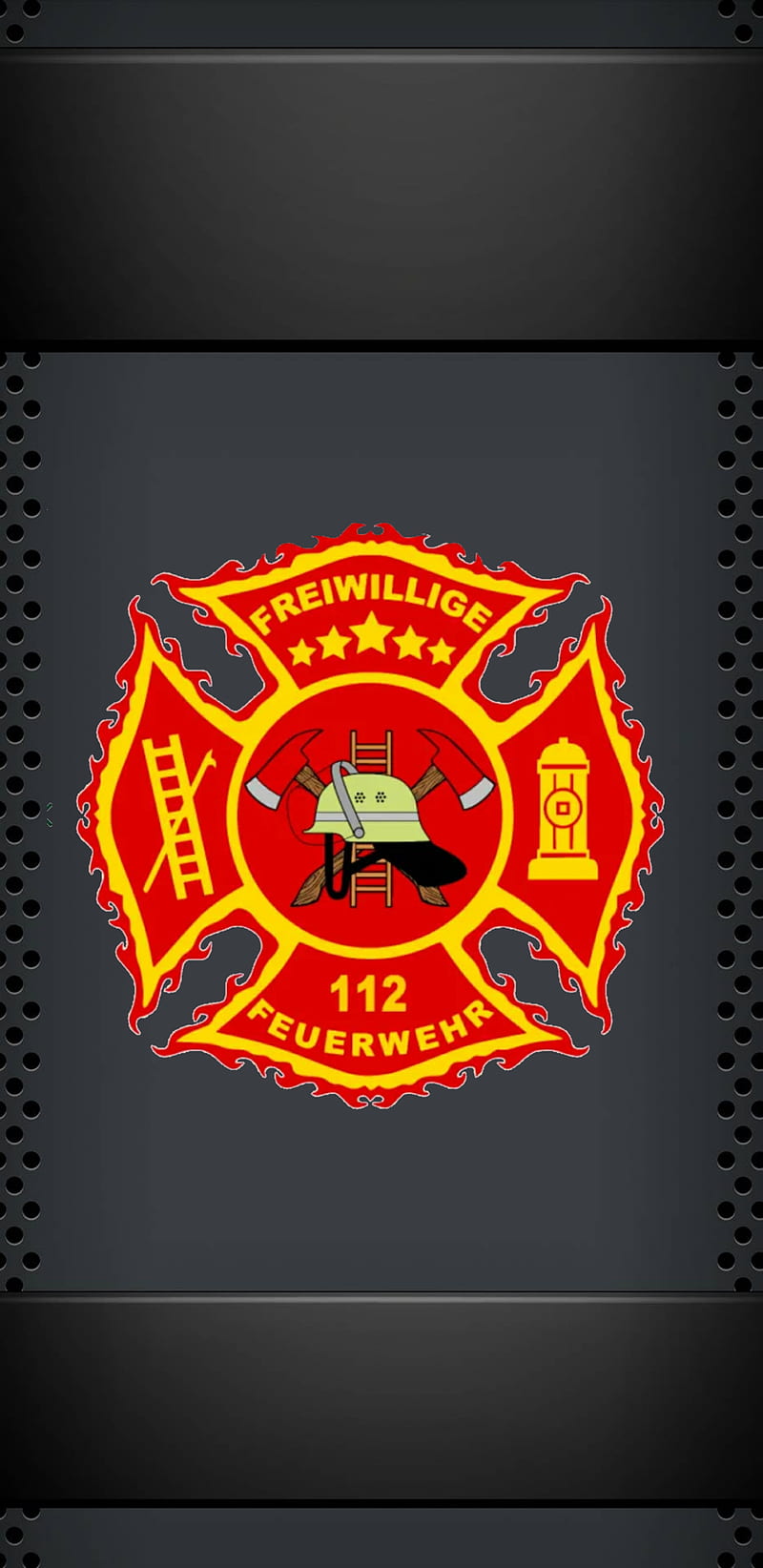 Fire, feuerwehr, logo, symbol, HD phone wallpaper