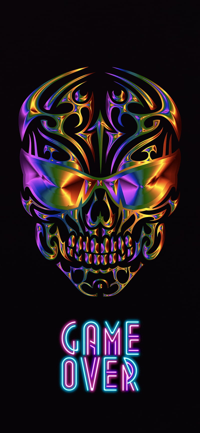 Anonymous Wallpaper 4K, Dark background, Mask, AMOLED