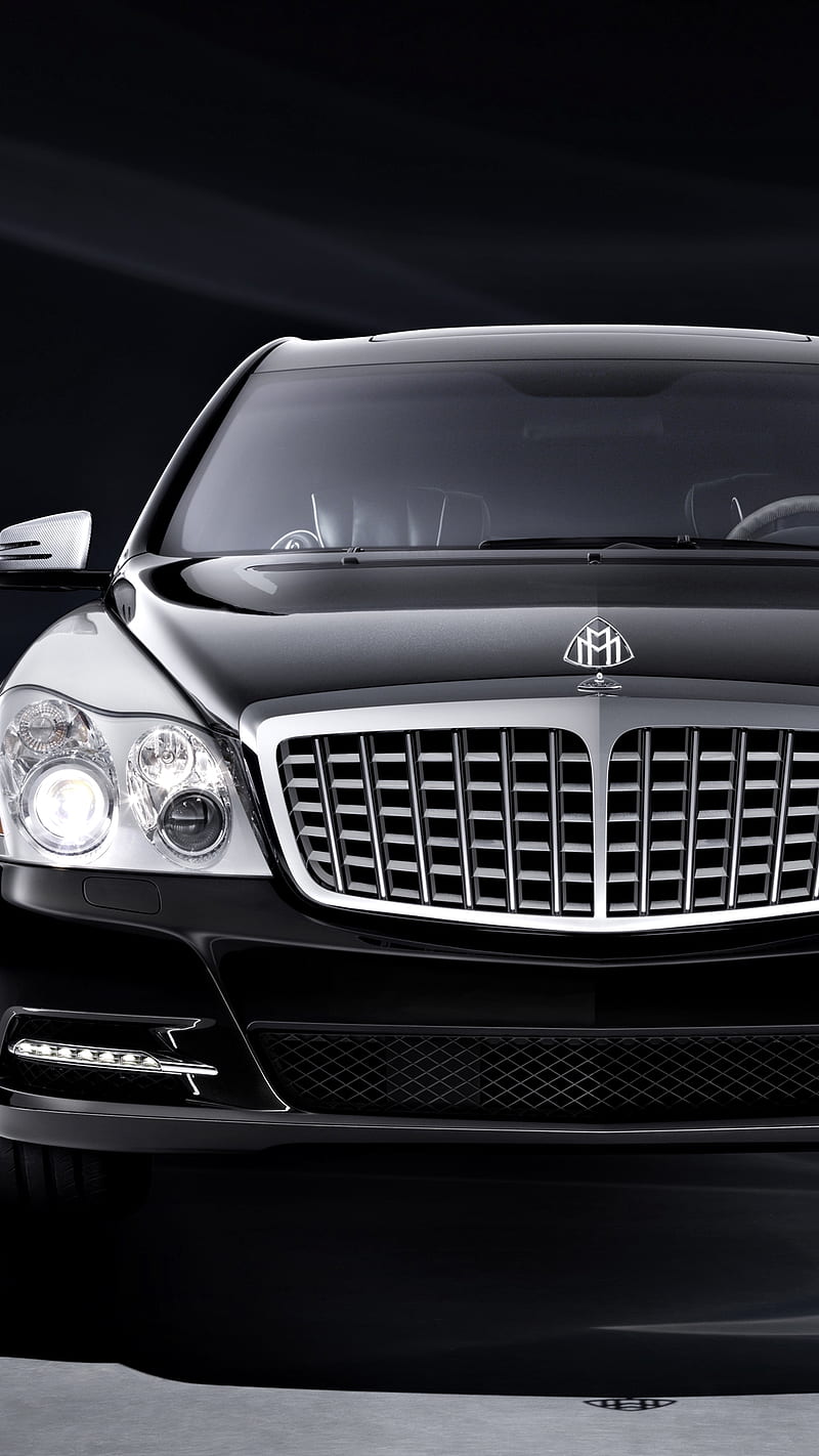 Maybach Benz, auto, car, emblem, mb, merc, mercedes, HD phone wallpaper