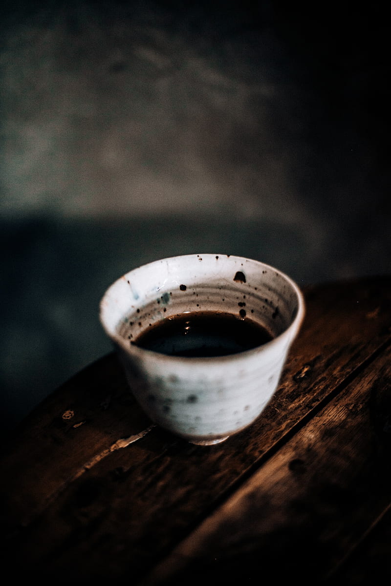 coffee, cup, drink, blur, HD phone wallpaper
