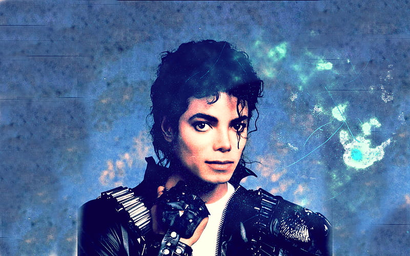 Blue Michael Jackson , michael jackson, king of pop, music entertainment, pop, HD wallpaper