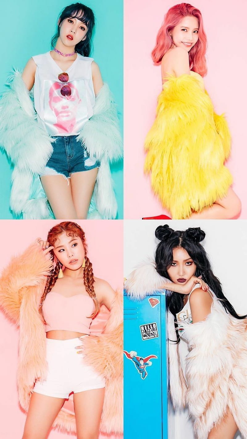 Mamamoo, hwasa, kpop, moonbyul, solar, wheein, HD phone wallpaper