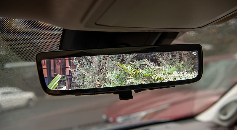 2020 Toyota Highlander Platinum Hybrid (Color: Ruby Flare Pearl) - Digital Rear View Mirror , car, HD wallpaper
