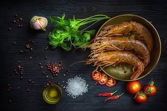 Food, Shrimp, Seafood, Still Life, HD wallpaper | Peakpx