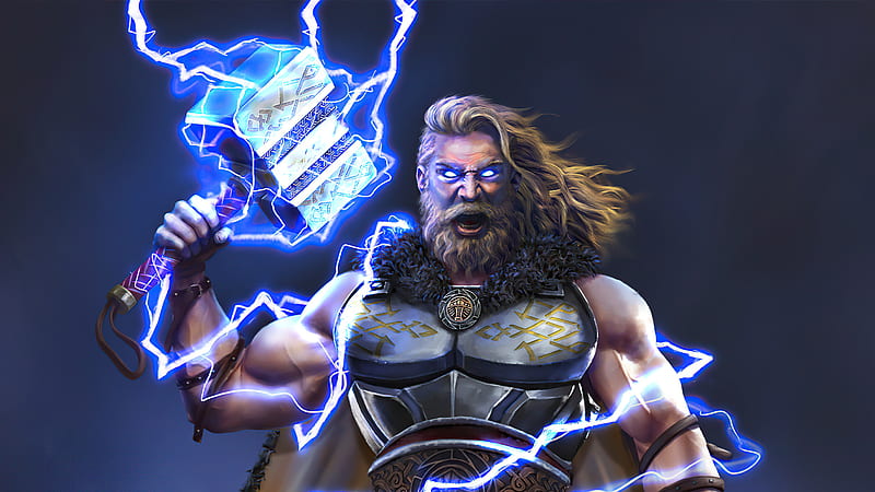 ArtStation - Thor (God of War: Ragnarok)