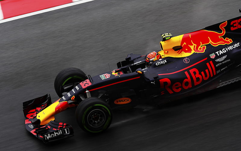 Max Verstappen, Red Bull RB13 Formula 1, Red Bull Racing, 33 number of Formula 1, Malaysia Grand Prix, Red Bull, HD wallpaper