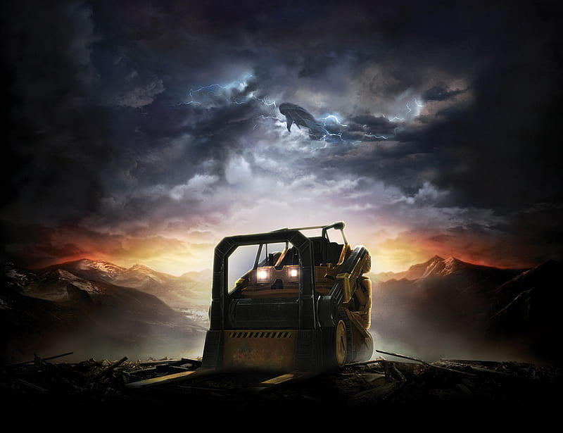 Halo Reach Forklift, halo, reach, forklift, game, video, HD wallpaper