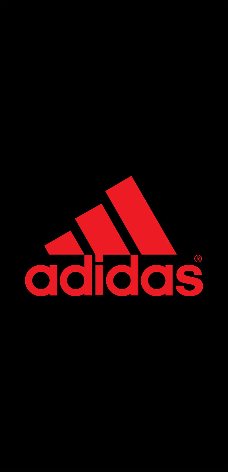Adidas Rojo, black, deportiva, logo, brand, ropa, HD phone wallpaper |  Peakpx