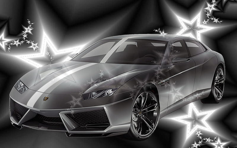 Lamborghini Estoque Star, lamborghini, star, estoque, HD wallpaper Lamborghini Estoque Star, lamborghini, star, estoque, HD wallpaper