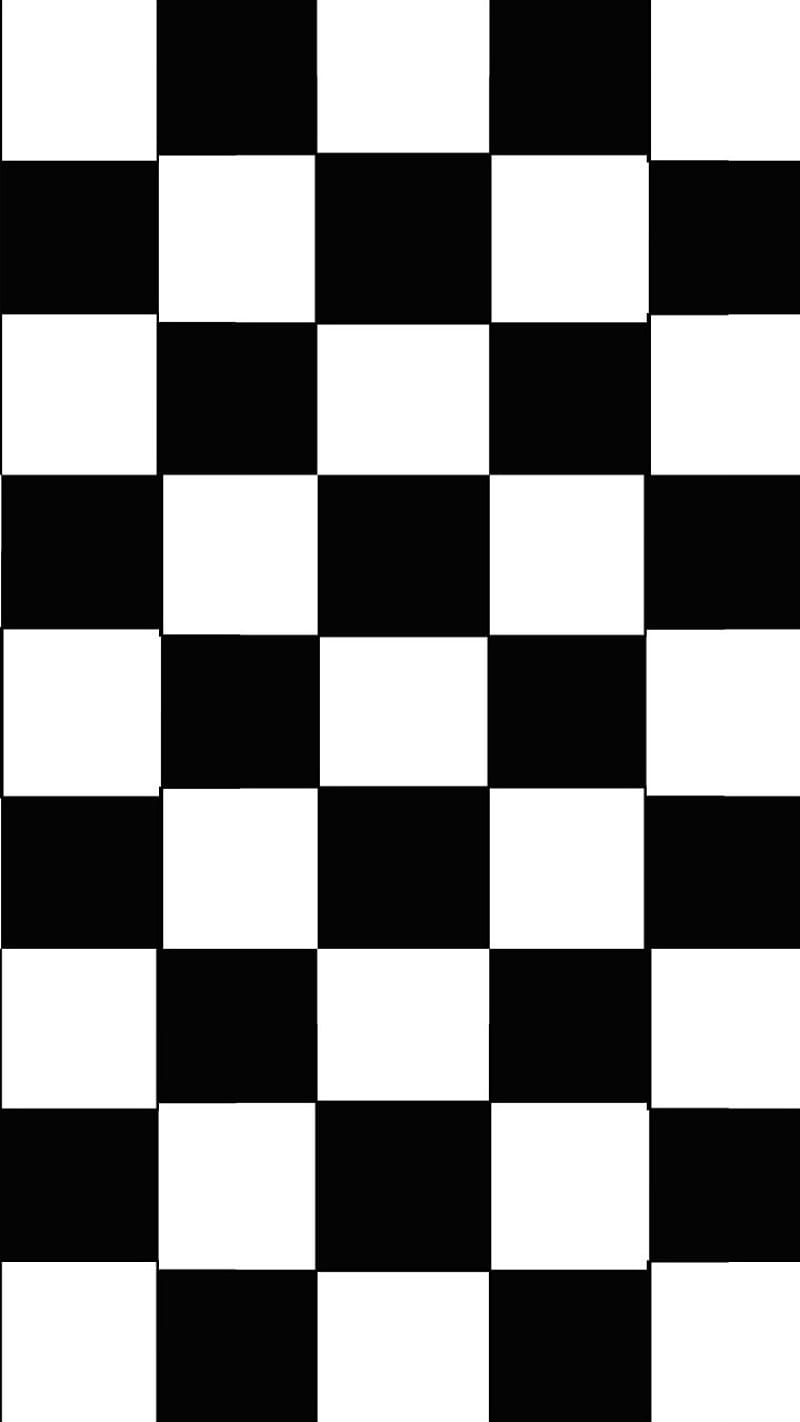 Checkered Tiles 03, black, black and white, checkered, white, HD phone wallpaper