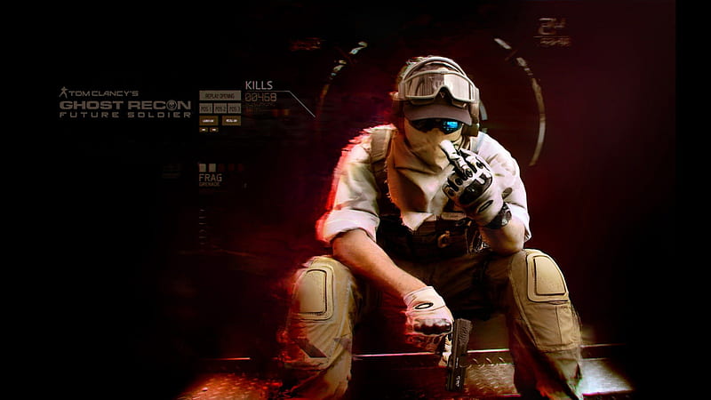 Pepper in Ghost Recon Future Soldier, pepper, sci fi game ghost recon future soldier, HD wallpaper