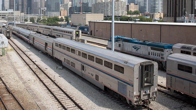 Amtrak says full rail service restored, Local Train, HD wallpaper