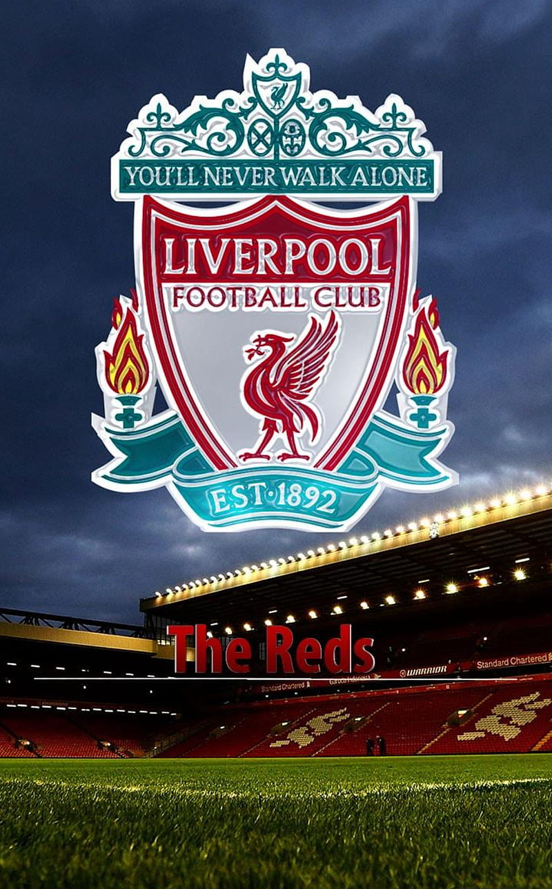 Liverpool, anfield, badge, lfc, liverpool badge, liverpool logo, logo, premier league, the reds, HD phone wallpaper
