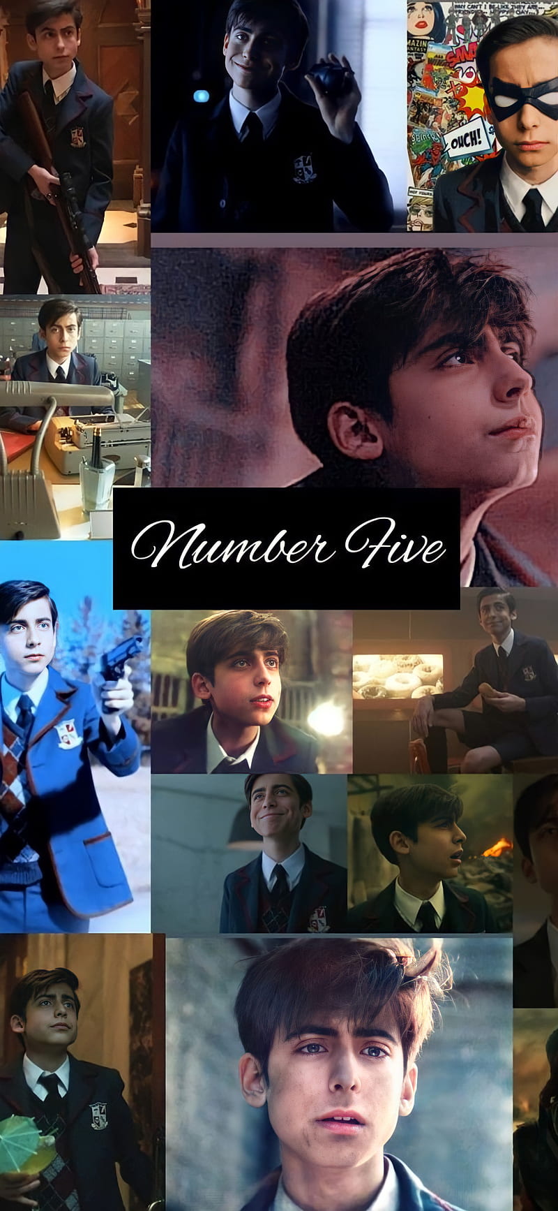 1920x1080px 1080p Free Download Aidan Gallagher Hargreeves Five