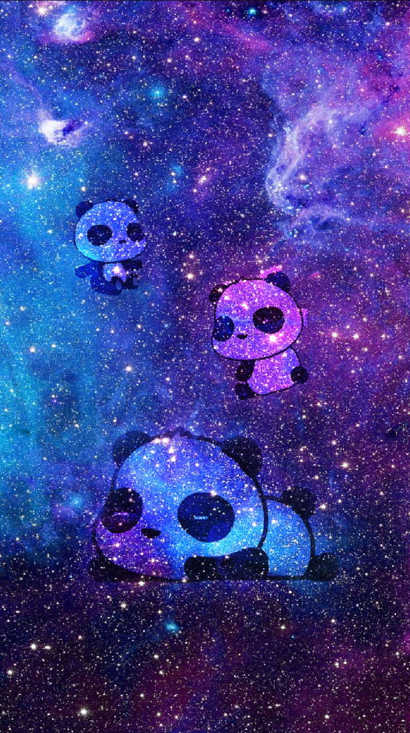 Pandas de la galaxia, guays, cósmicos, lindas, panda, espacio, estrellas,  universo, Fondo de pantalla de teléfono HD | Peakpx